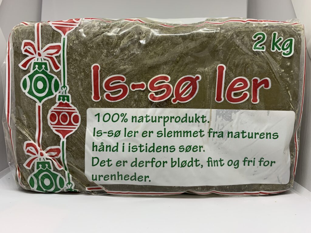 Is-sø ler, dekorationsler i pakke på 2 kg fra L.T. Ler